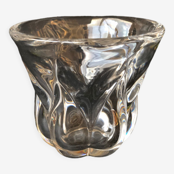 Saint Lambert crystal vase