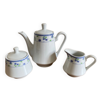 Porcelain tea set