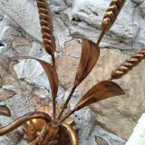 Sconce in gold metal