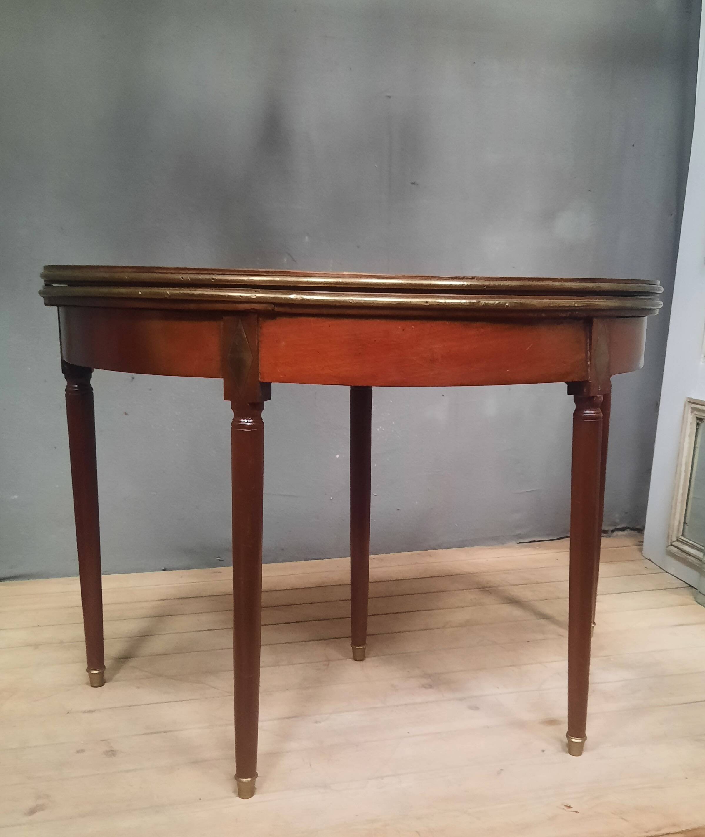 Eighteenth-century "half-moon" table