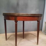 Eighteenth-century "half-moon" table
