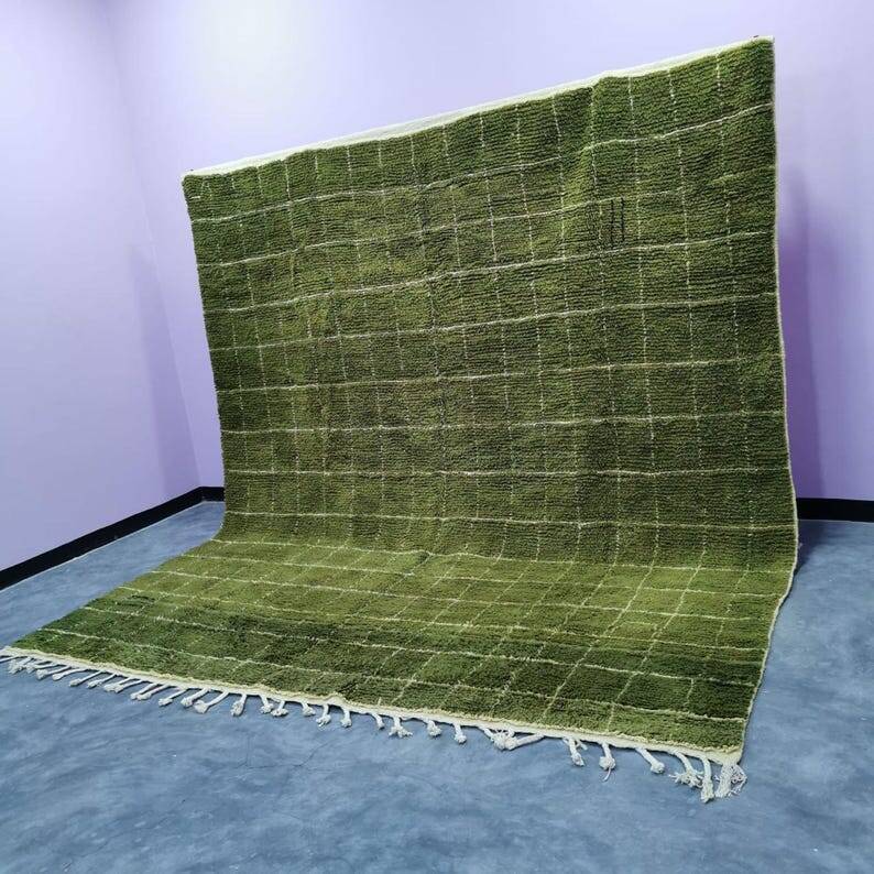 Elegant Moroccan Rug – Handmade Atlas Mountain Wool 300cm x 300cm