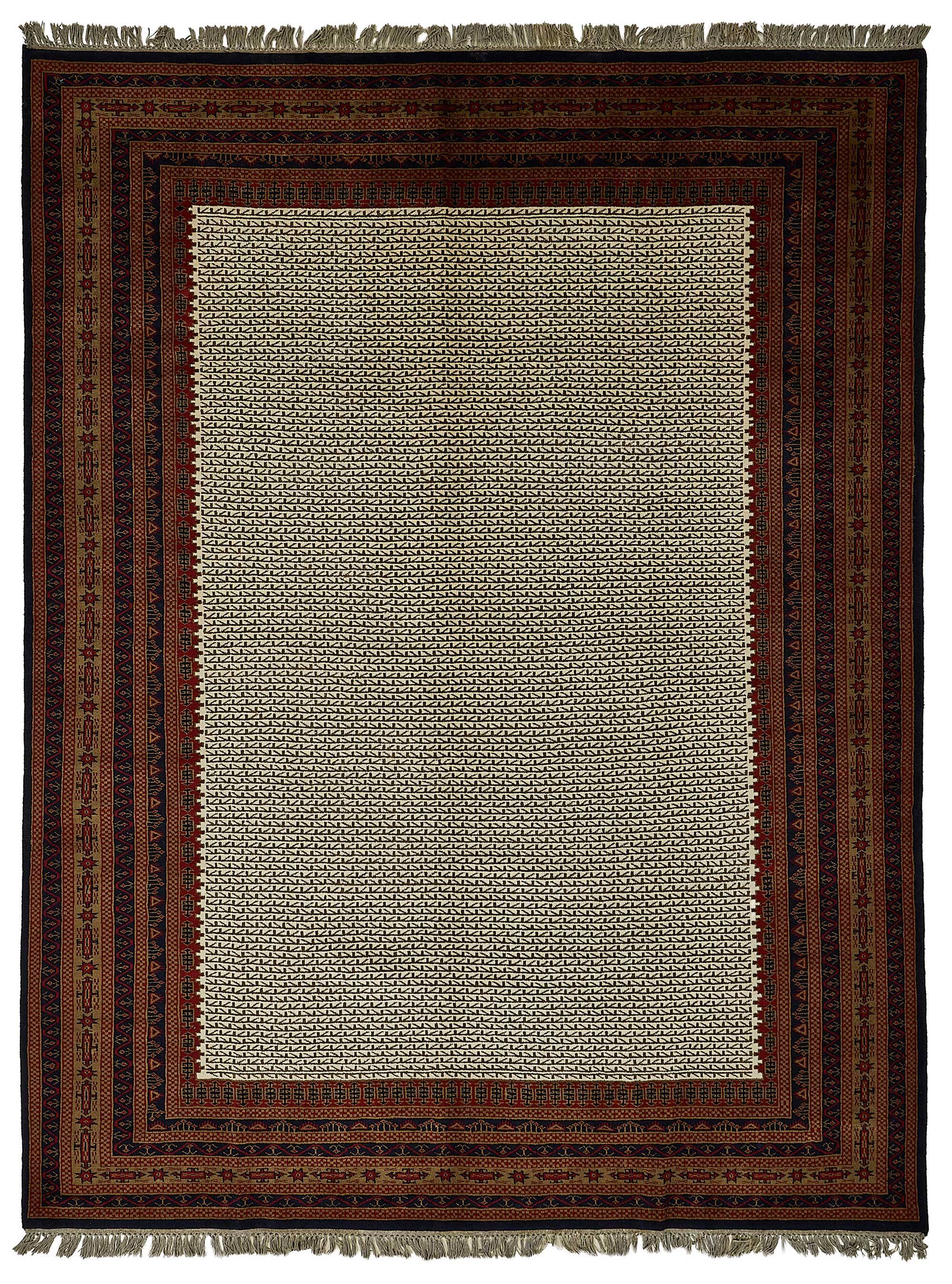 Turkish Handknotted Wool Oushak Rug 242 cm x 311 cm