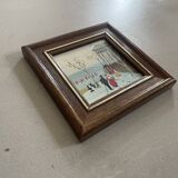 Oil on miniature panel