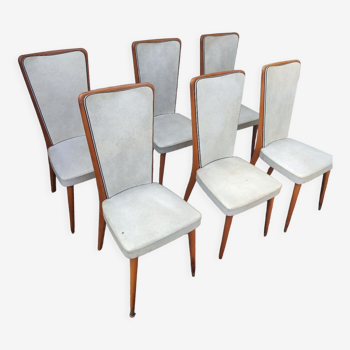 6 vintage chairs