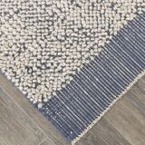 6x10 Rug For Living Room Soft Blue Beige Vintage Rug, 194x303Cm SK 34945
