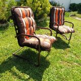 Fauteuils de jardin vintage