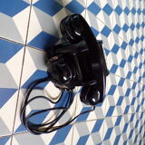 Vintage Bakelite dial phone