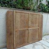 Headboard for a 160 bed in walnut.