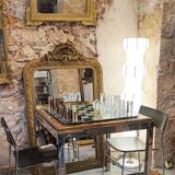 Vintage WILLY RIZZO game table 1970s