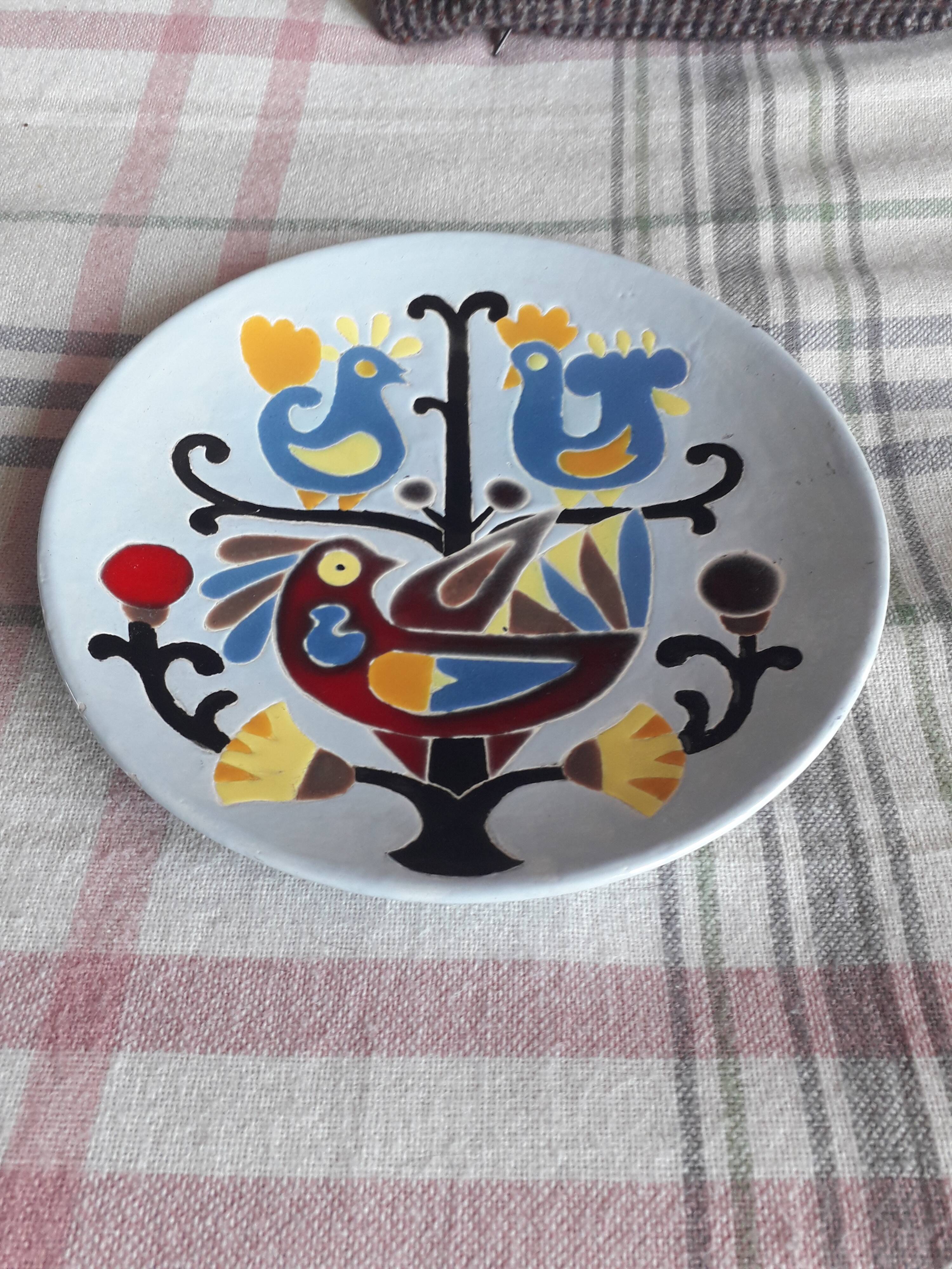 Vintage Vallauris plate