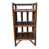 Rattan shelf