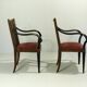 Pair of Large Palace Armchairs, Art Deco, Austria 1920