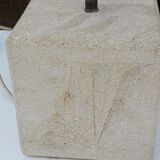 Vintage stone lamp 70s
