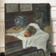 Painting old still life oil