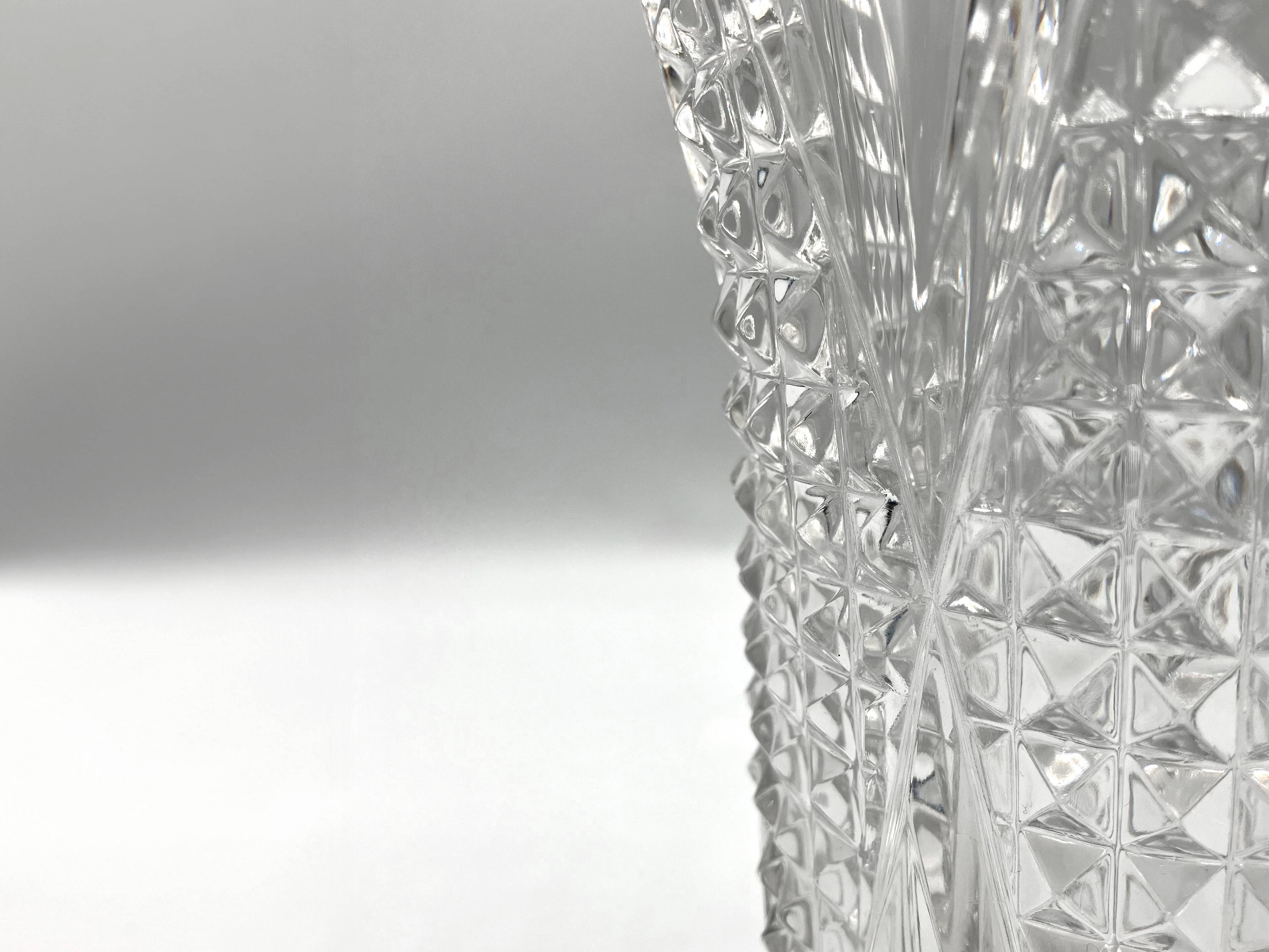 "Sonia" vase • Luxval collection • VAL SAINT LAMBERT • 1935 • Pressed glass