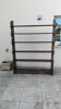 Brutalist design Scandinavian bookshelf Olavi Hänninen vintage