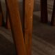 Brutalist Solid Oak Nesting Tables (Set of 3) – Dutch 1970s
