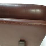 Vintage leather sofa by Kho Liang ie for Artifort, 1960s