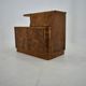 Art Deco cabinet from 1940 made of walnut for UP Závody, Czechoslovakia.