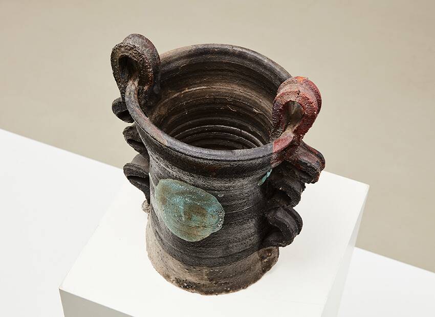 Betty Woodman Unique Vase U.S.A. 1960s