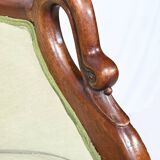 Small Mahogany Backsplash Daybed, Return from Egypt Style – Early 20th Century
