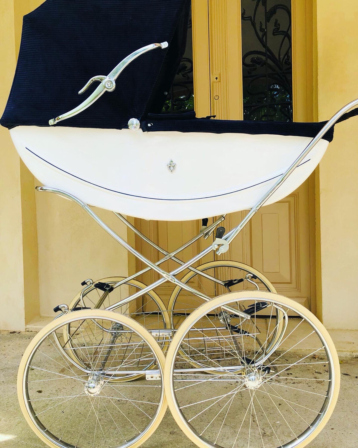 Landau vintage de la marque bébé confort années 70