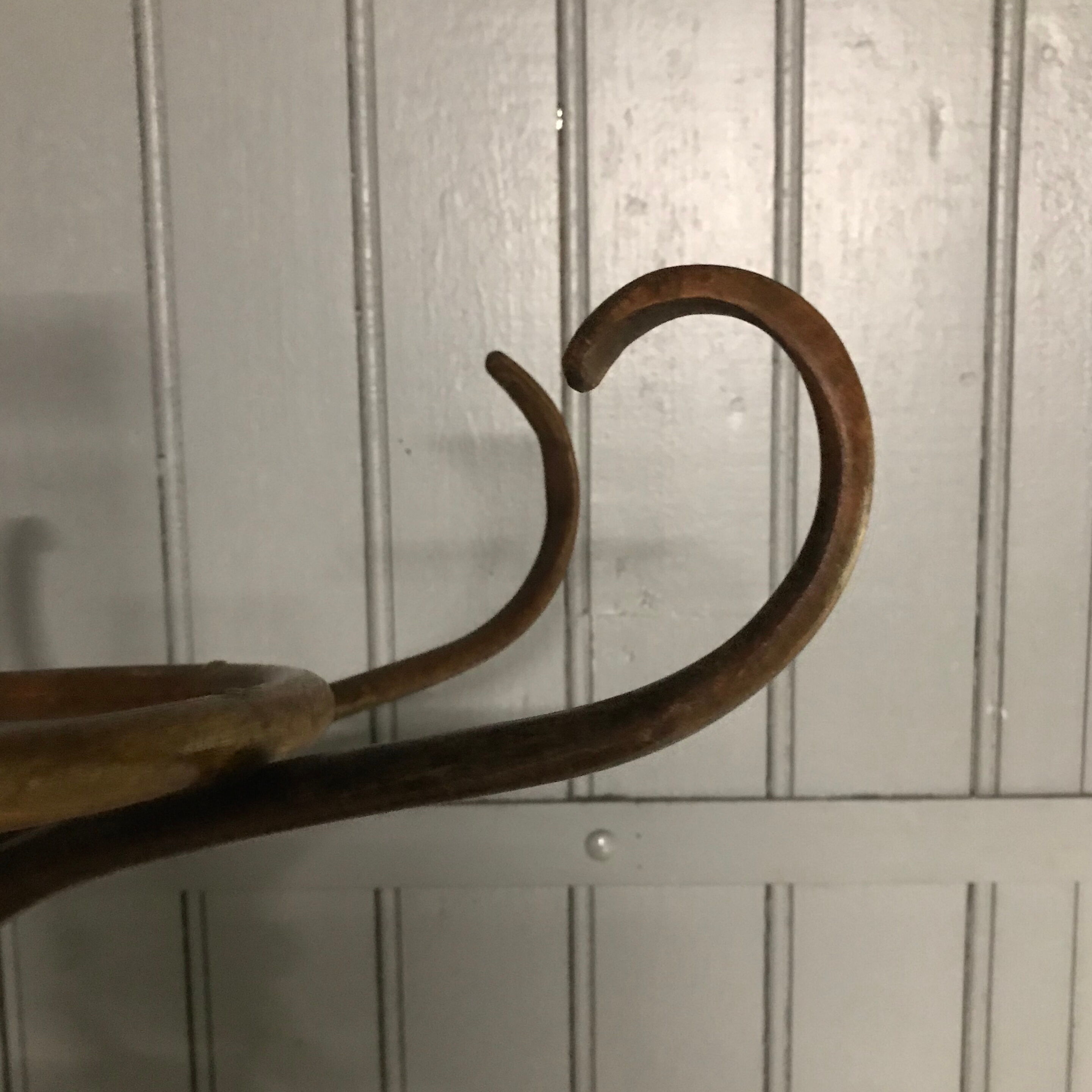 Thonet parrot coat holder, curved wood 1930 - 40,