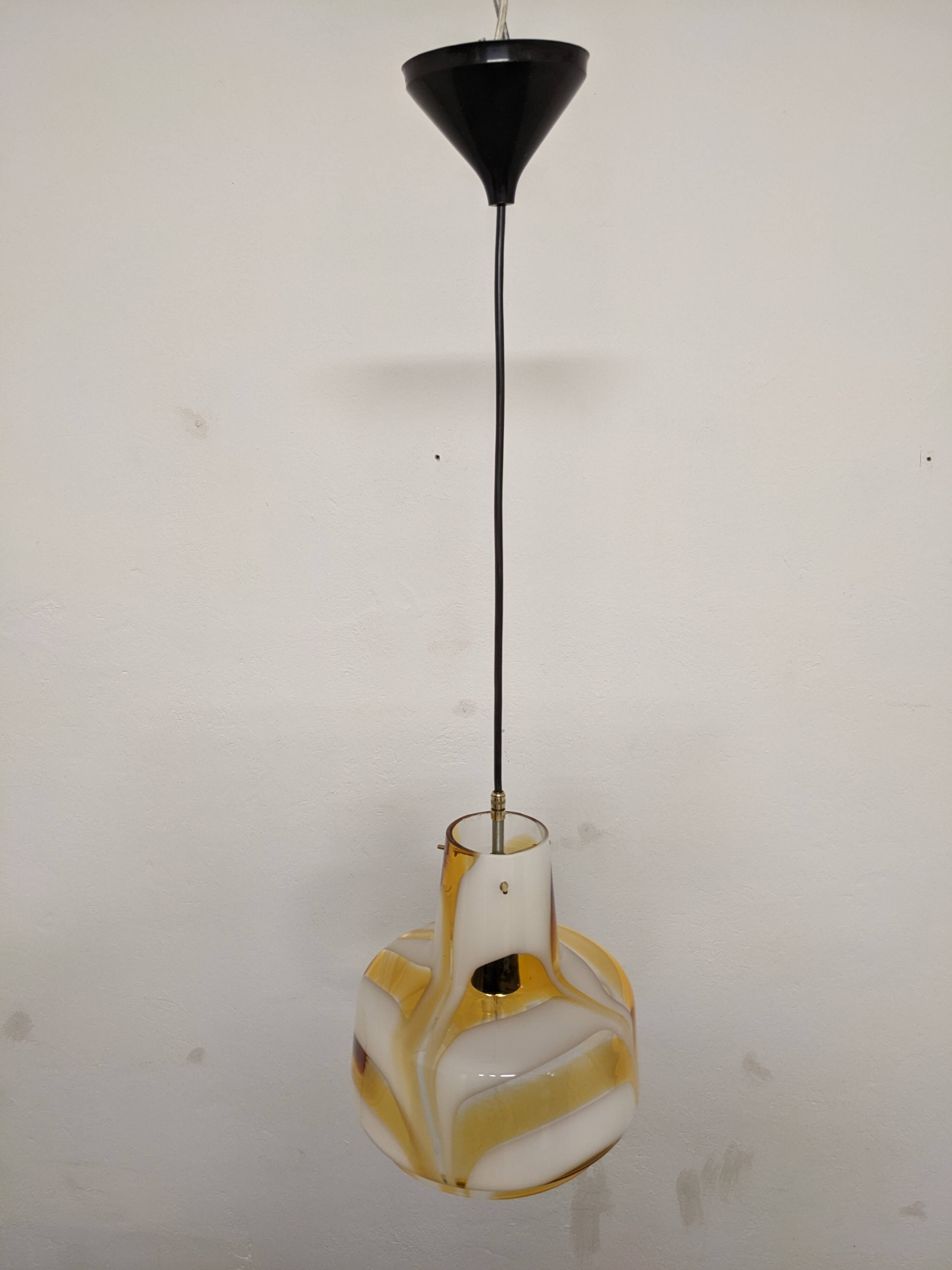 Murano glass pendant lamp from the 60s/70s