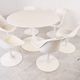 Vintage space age fiberglass dining set, 1960s