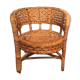 Chaise fauteuil de poupée en osier
