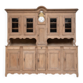 Large Oak 2-Part Buffet, France, 1780s