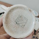Set of 5 espresso cups in Lunéville earthenware