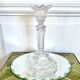 Portieux molded glass candle holder