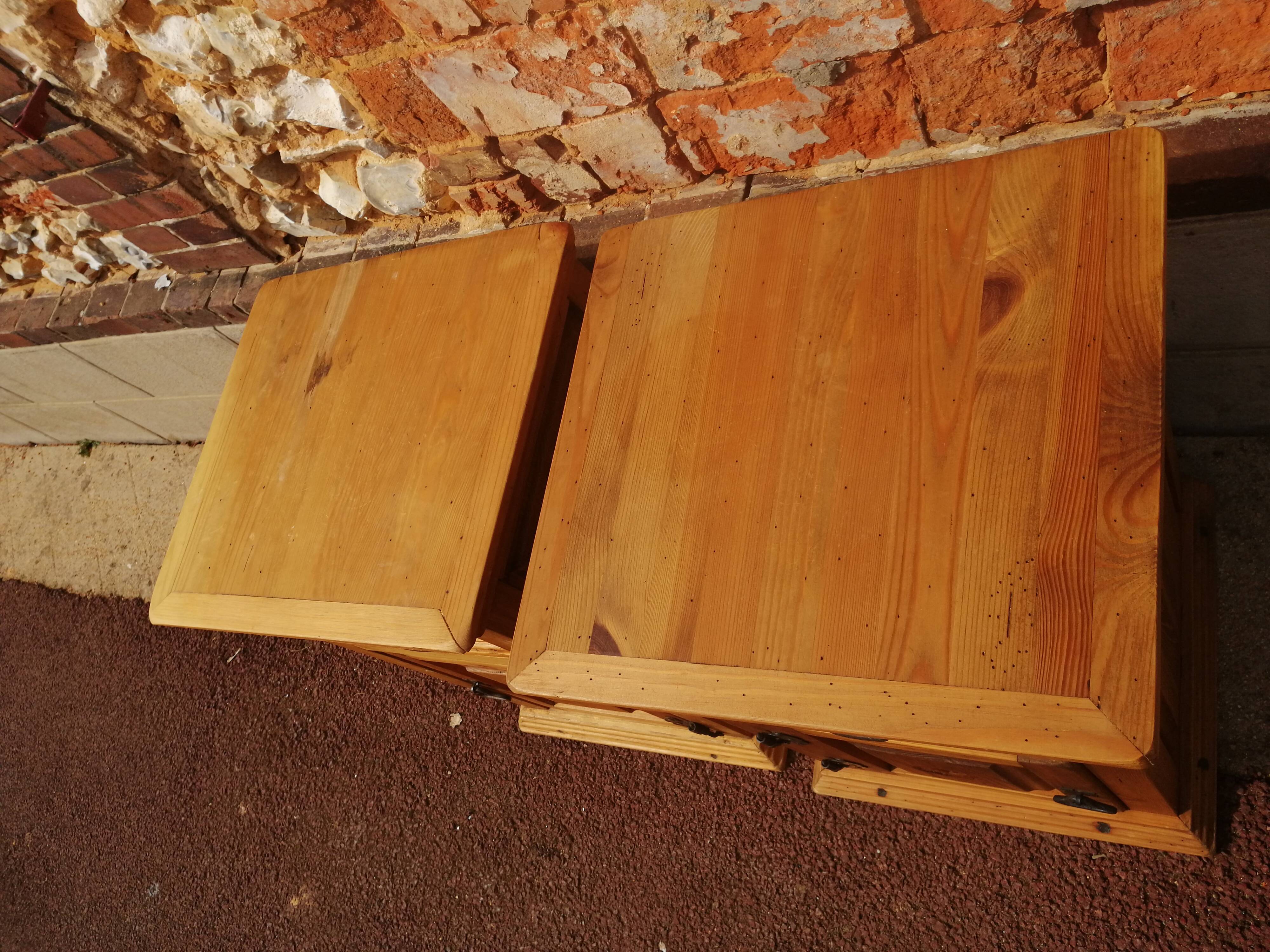 Pair of bedside tables