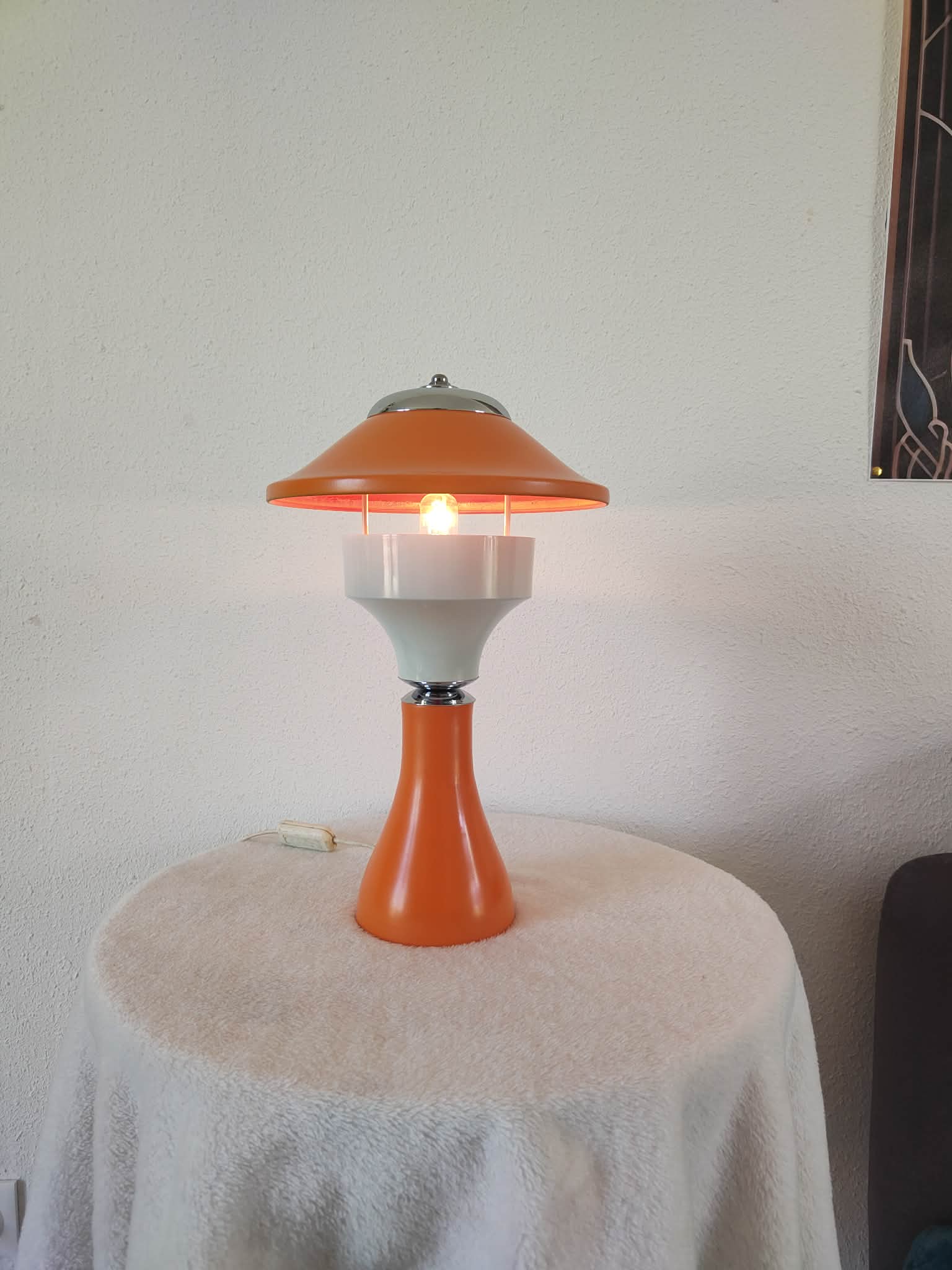 Vintage UFO lamp