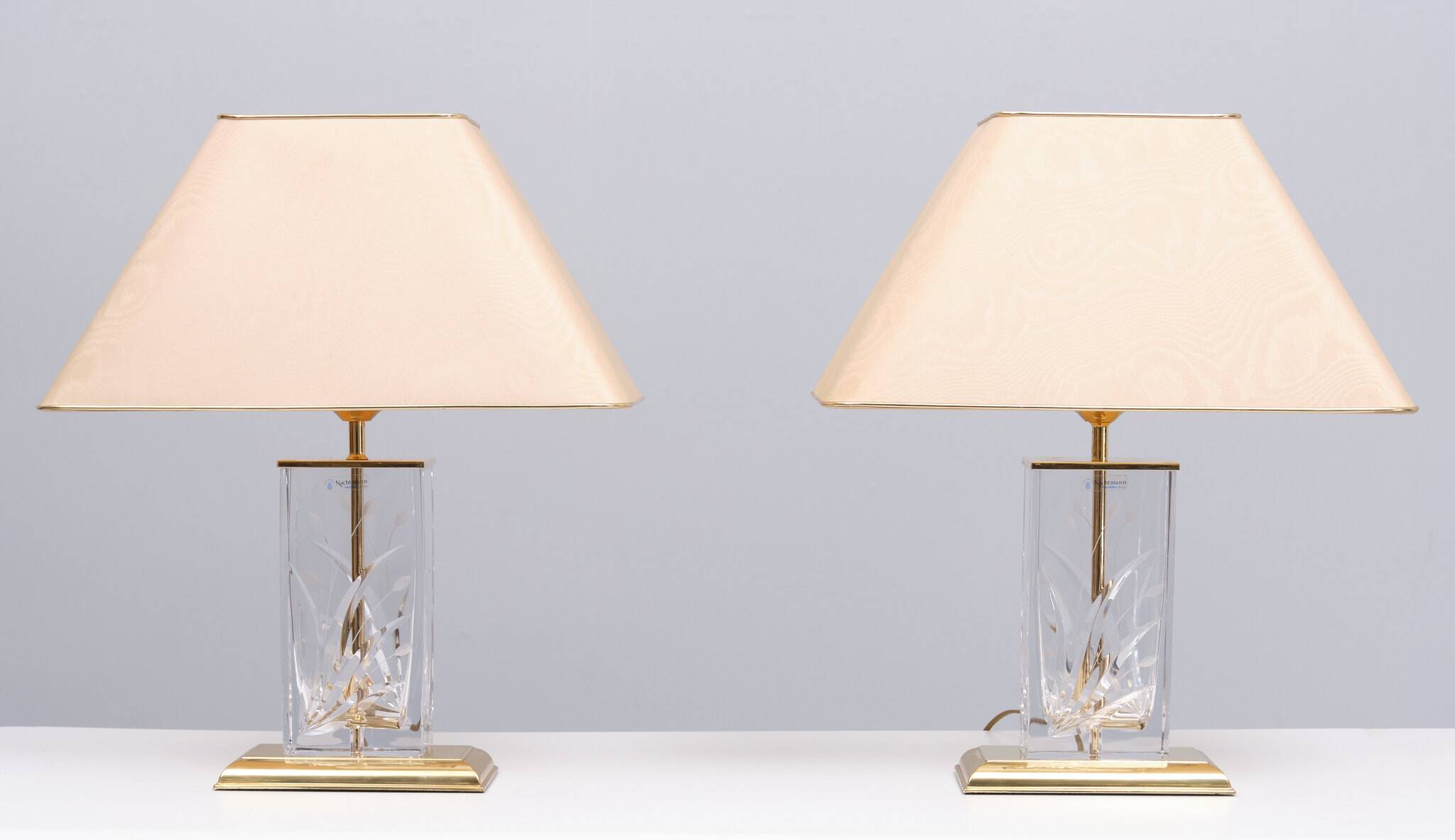 Table lamps Nachtmann Leuchten Hollywood Regency 1970s Germany