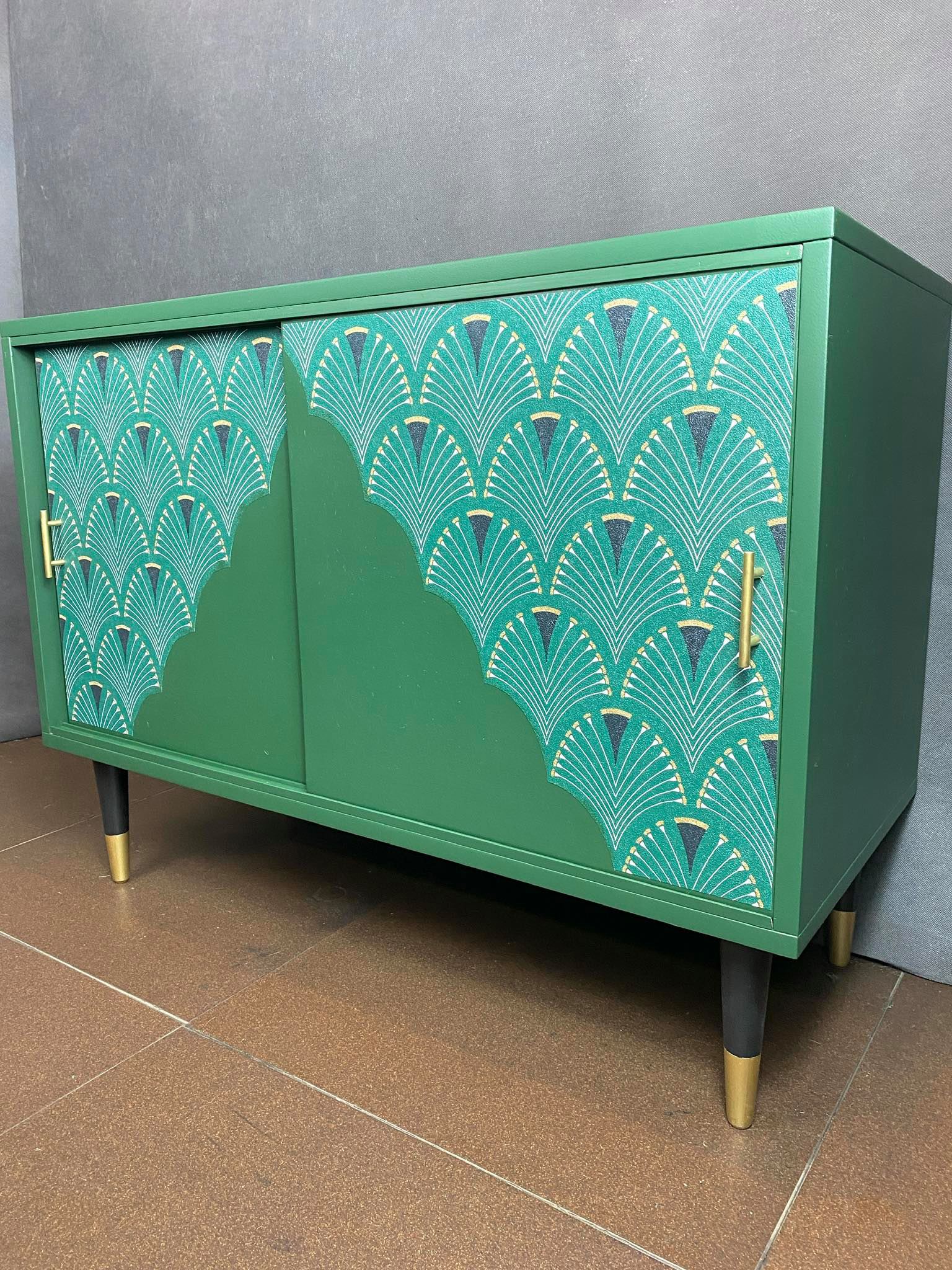 Buffet with sliding doors, 1960s
