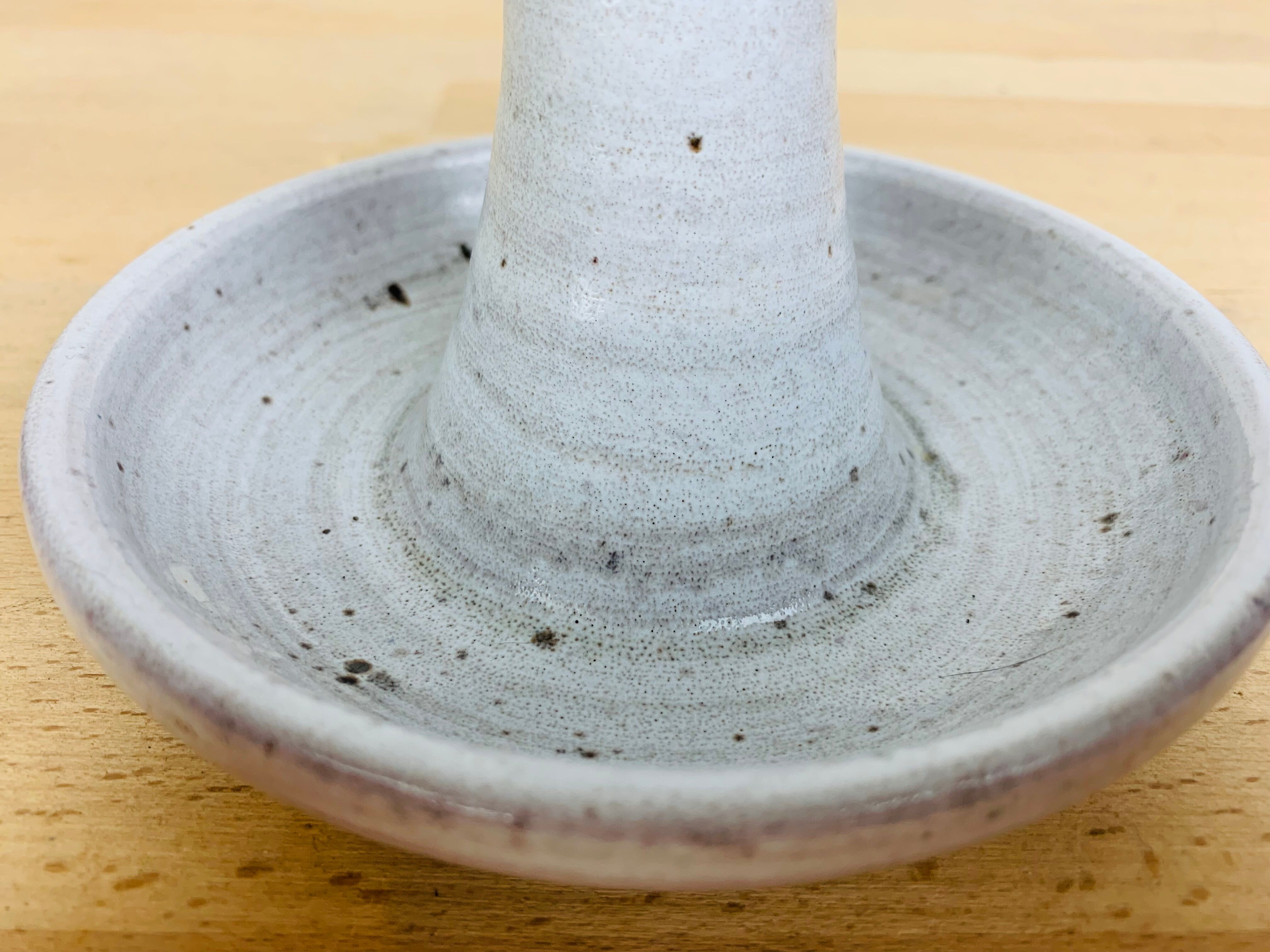 Vintage ceramic candle holder