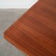 Folding teak table, Italian design, 1970s, made in Italy
