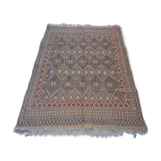 Tapis Kilim multicolore fait main en laine 220x300cm