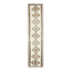 1970s Vintage Turkish Hand-Knotted Wool Cotton Red Runner Rug 83x363