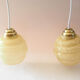 Suspension glass of Clichy yellow