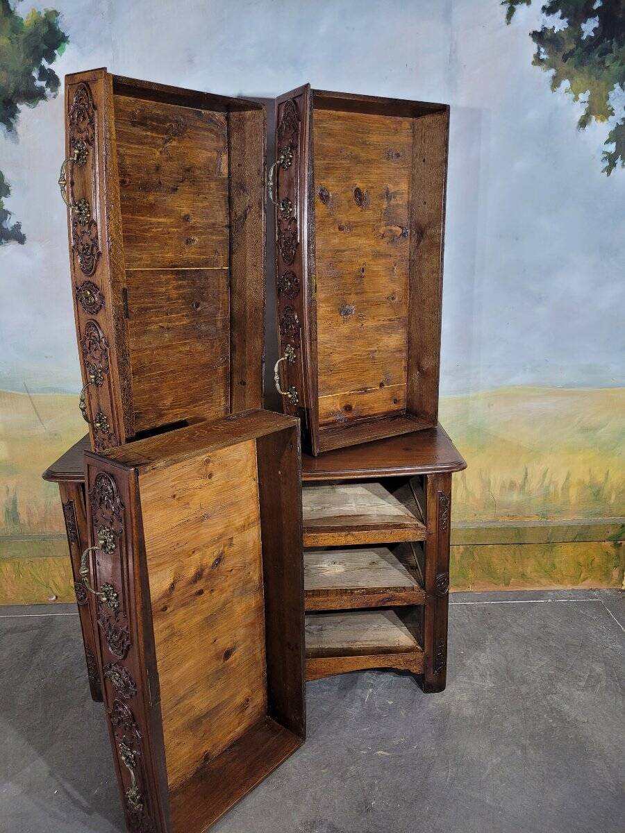 Louis XV walnut commode