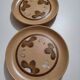 Set of 6 plates house art Sarreguemines