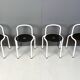 Postmodern dining chairs by Pietro Arosio for Airon, 1980s