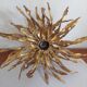 Pair of wall lamps signed moerenhout, belgium 1970s