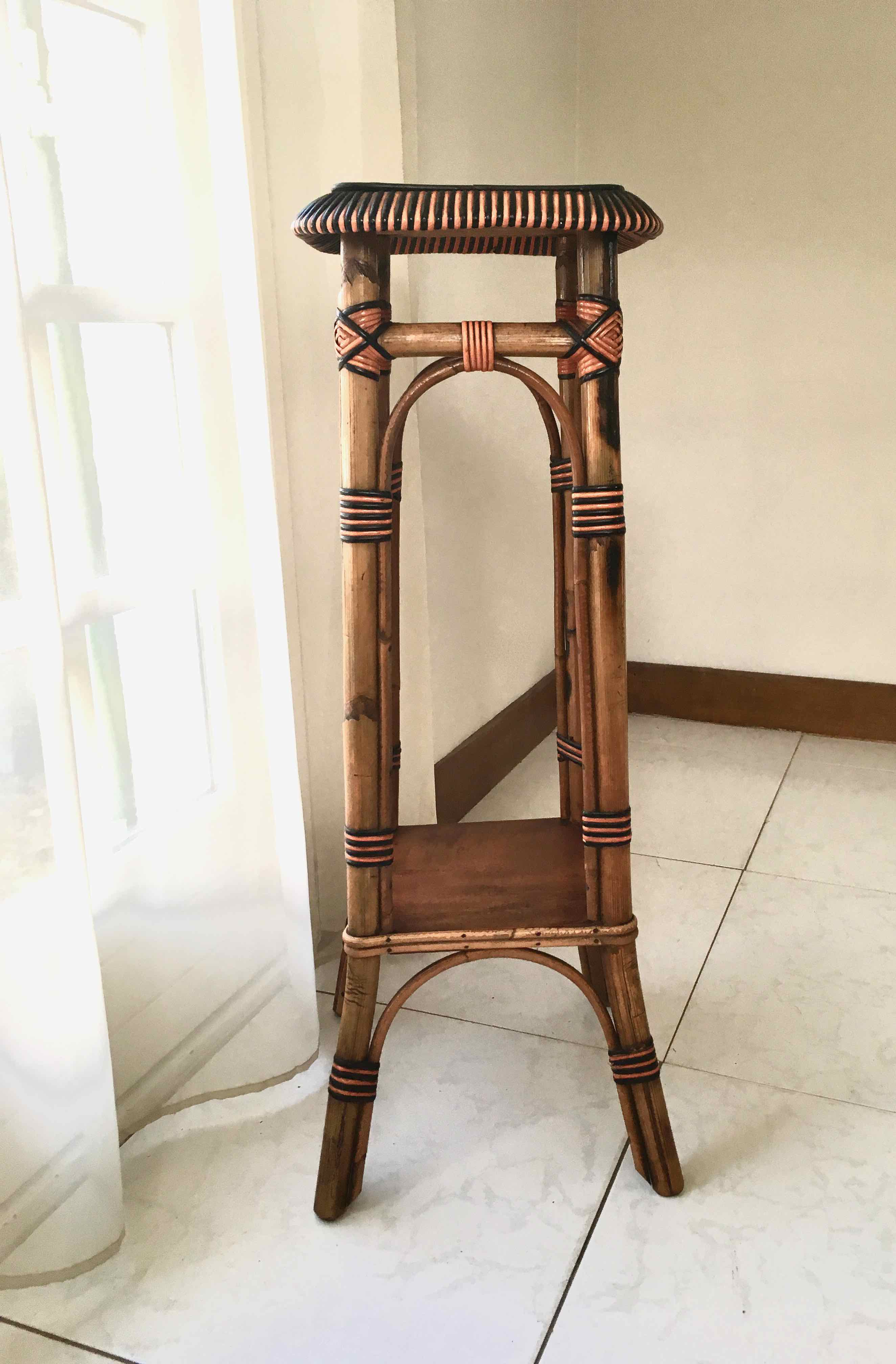 Bamboo and wicker harness 1970