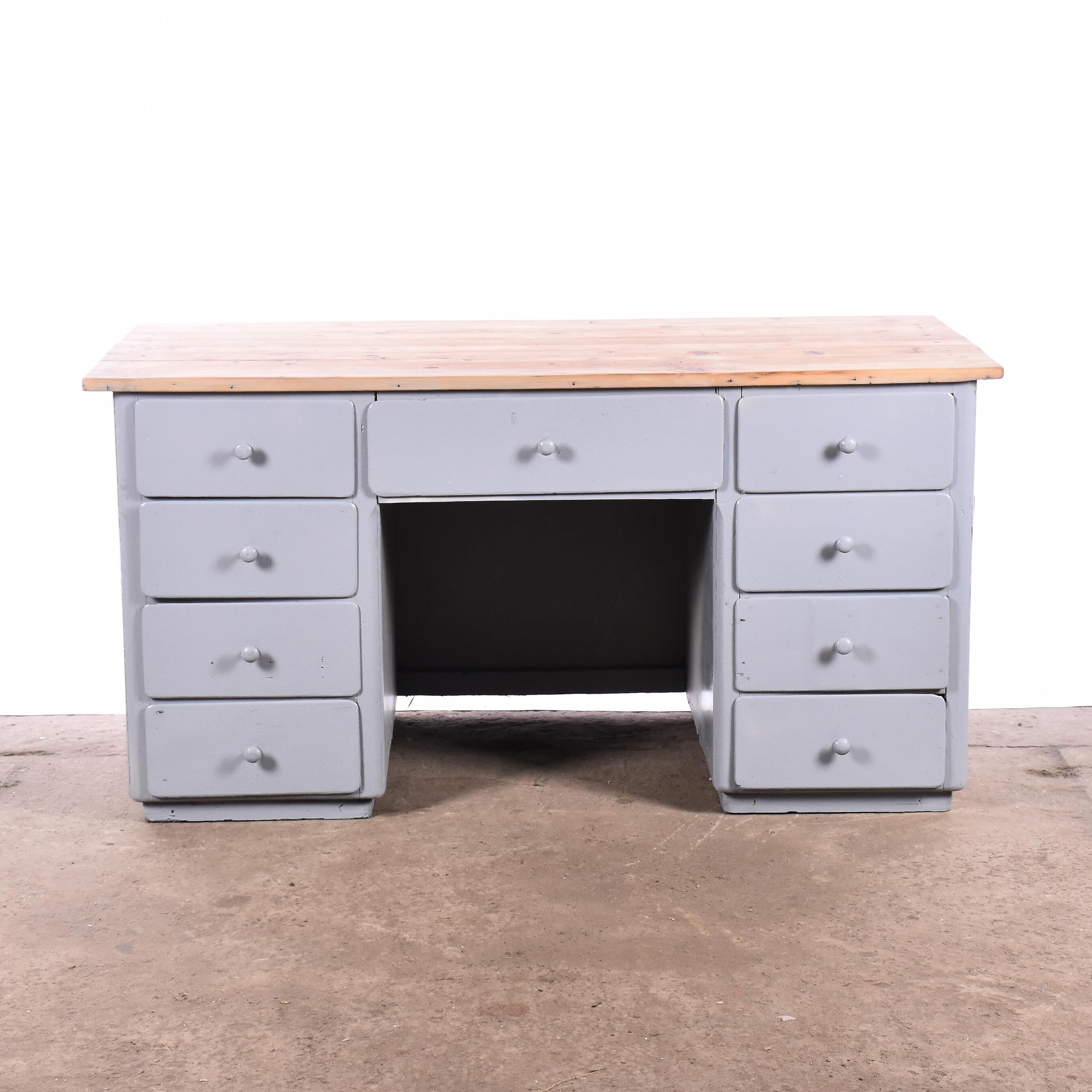Vintage workbench gray