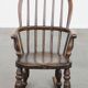 Early 19th century antique English Windsor children's rocking chair